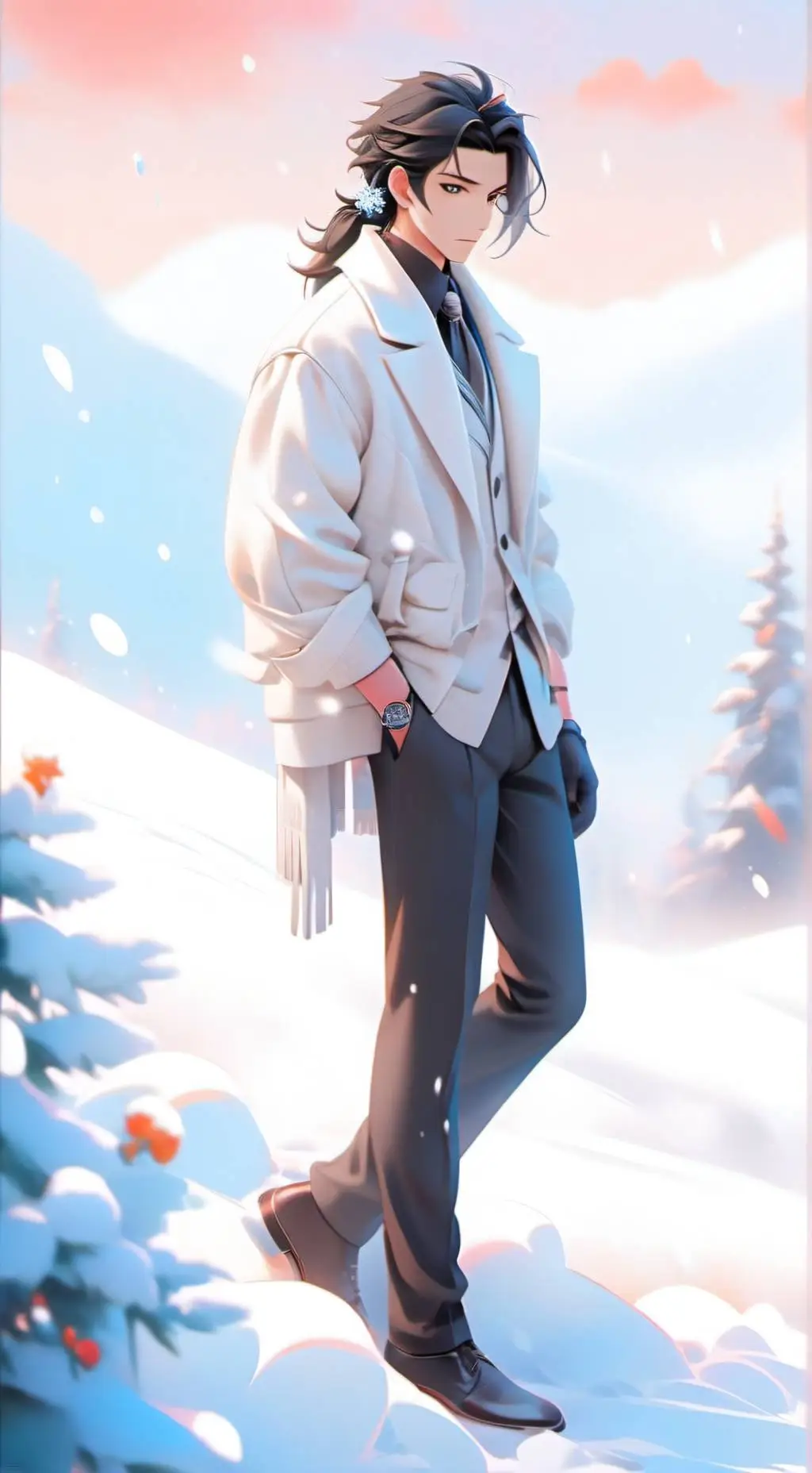 ai character: Max background