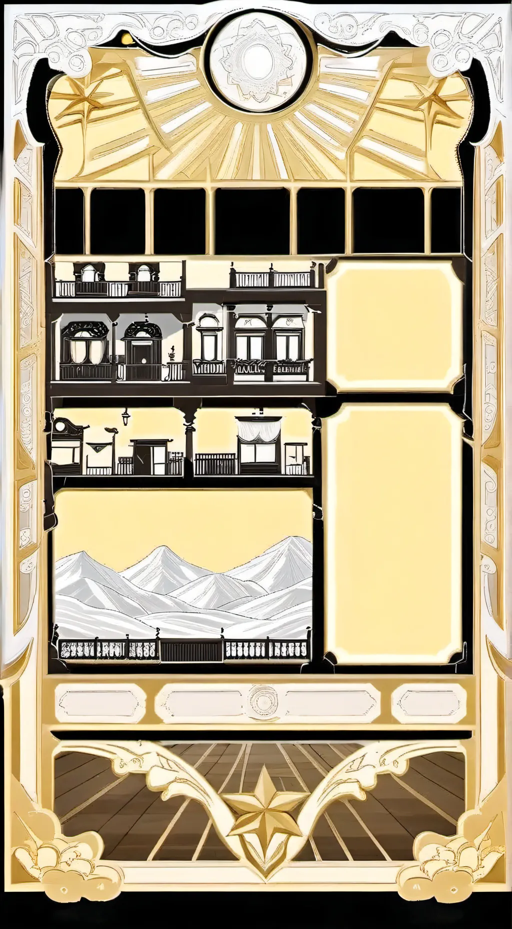 ai character: Sans AU Bar background