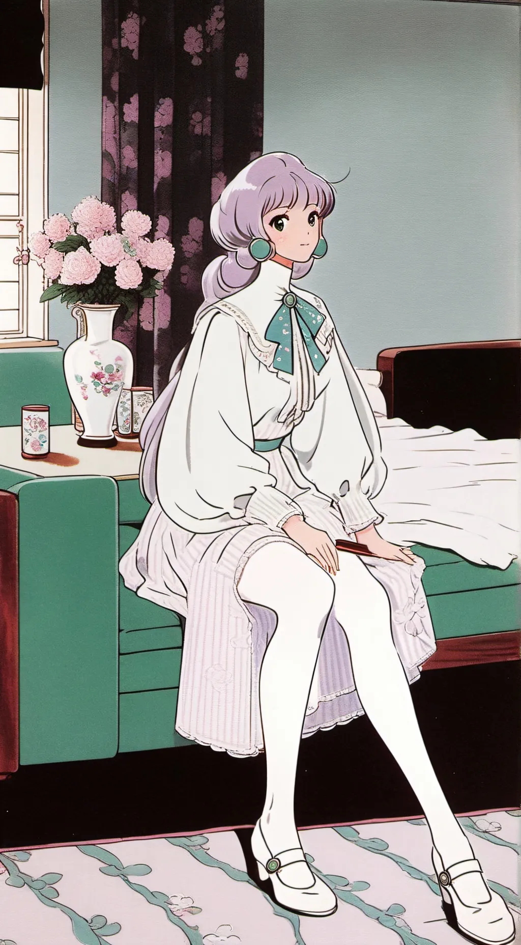 ai character: ￼ Atria ￼ background