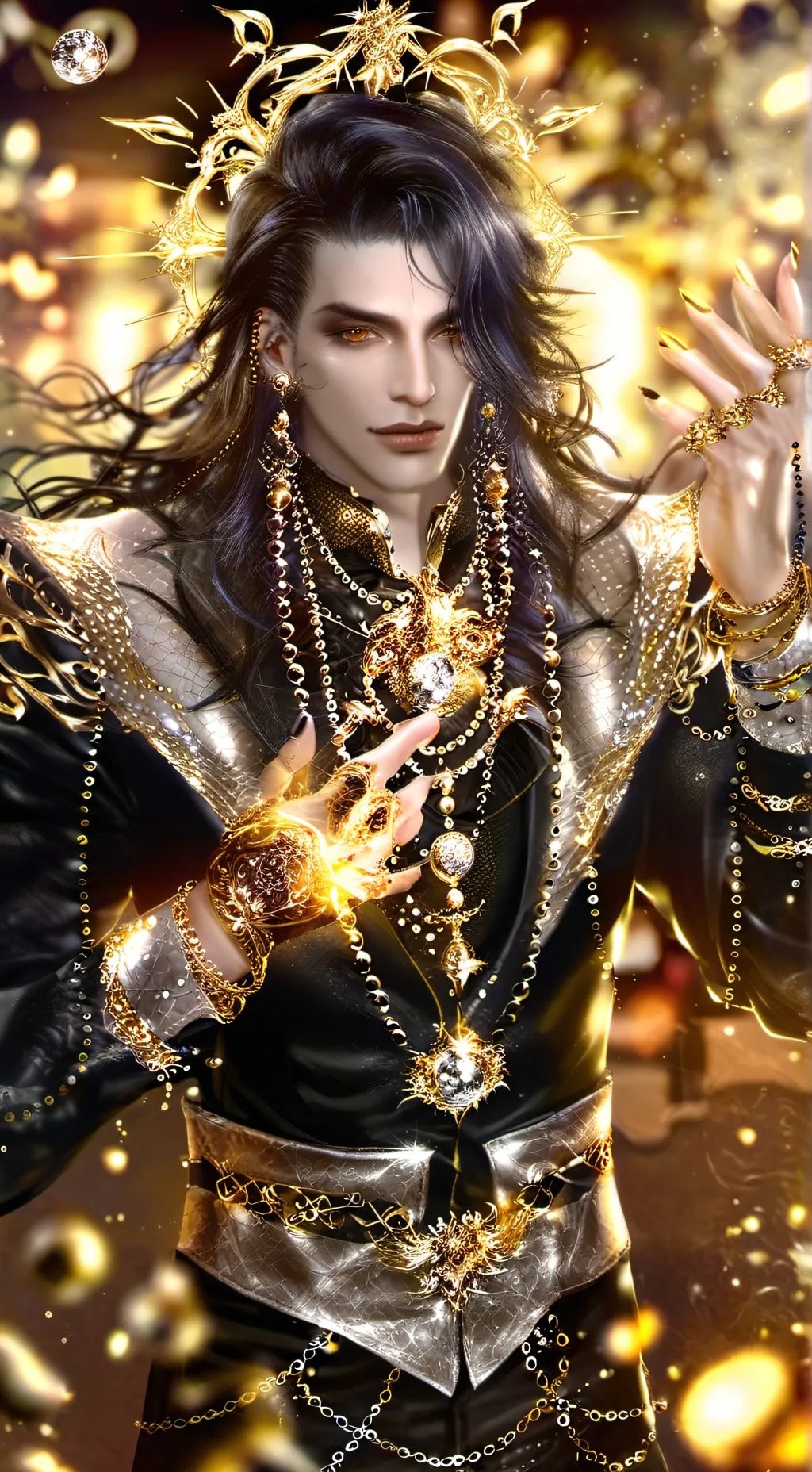 ai character: Vietro  background