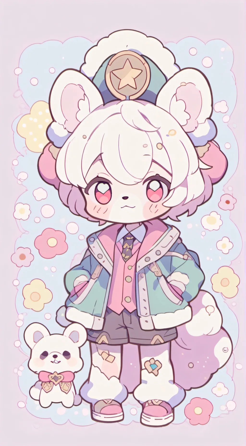 ai character: goatyearthxbossbur background