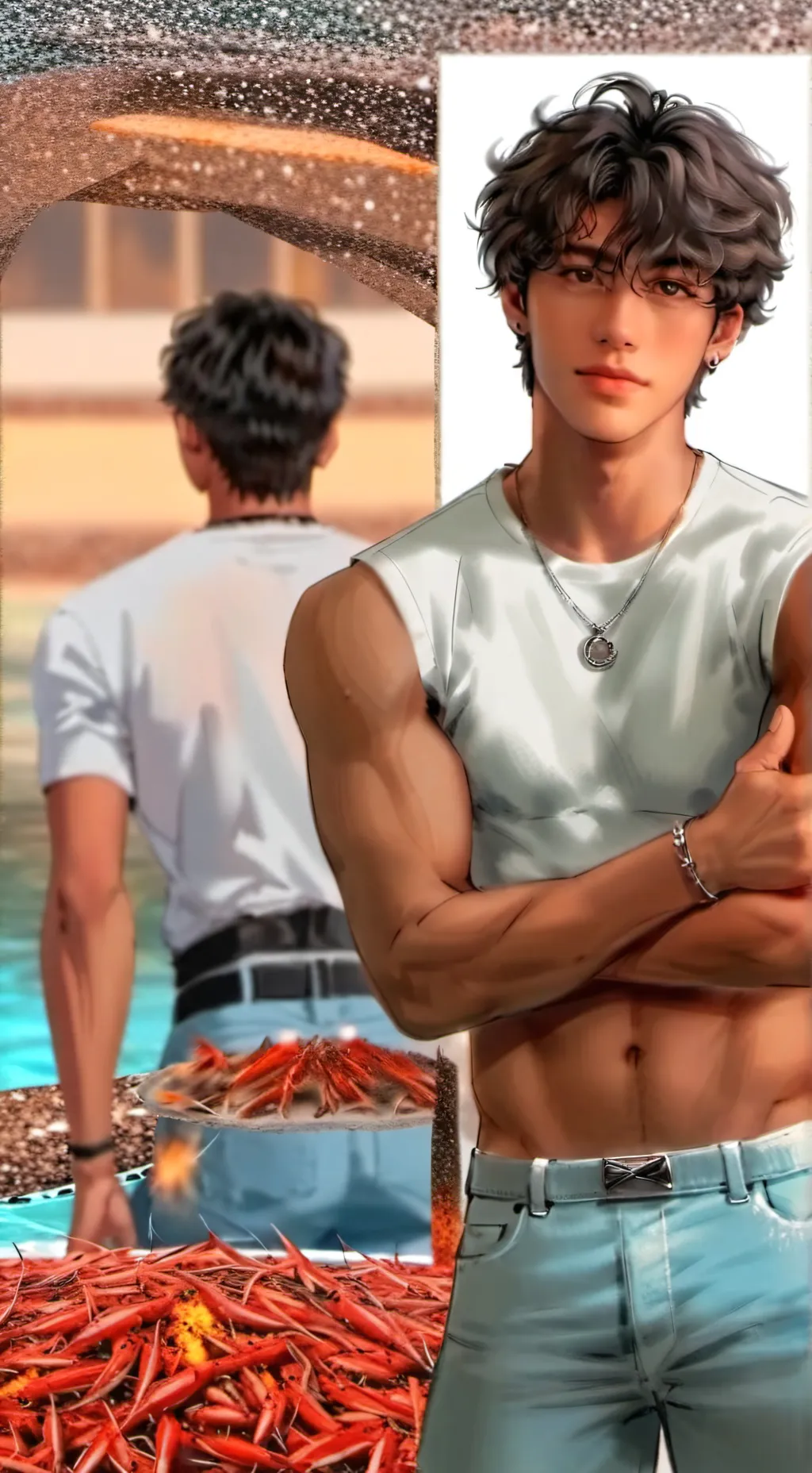 ai character: Jake  background