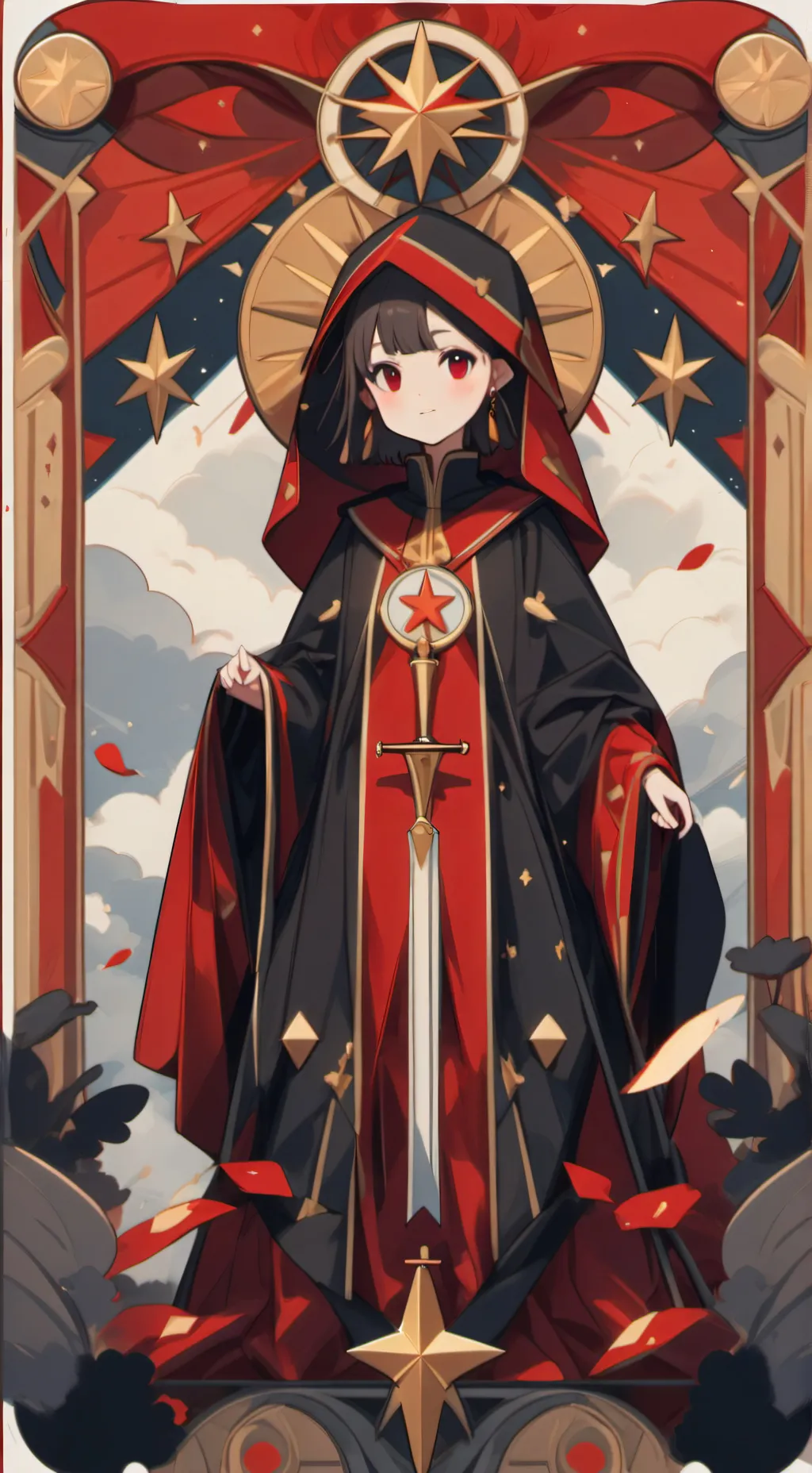 ai character: SACORA background