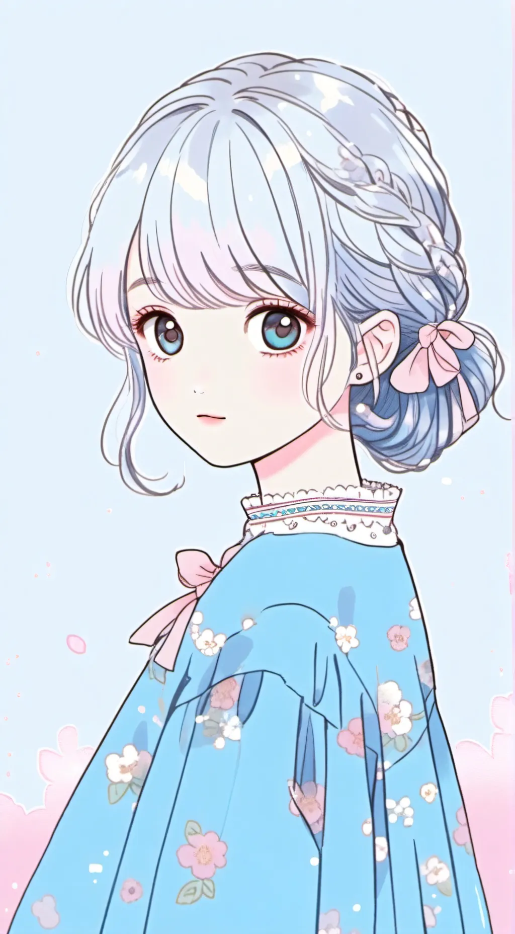 ai character: Woke up as a girl background