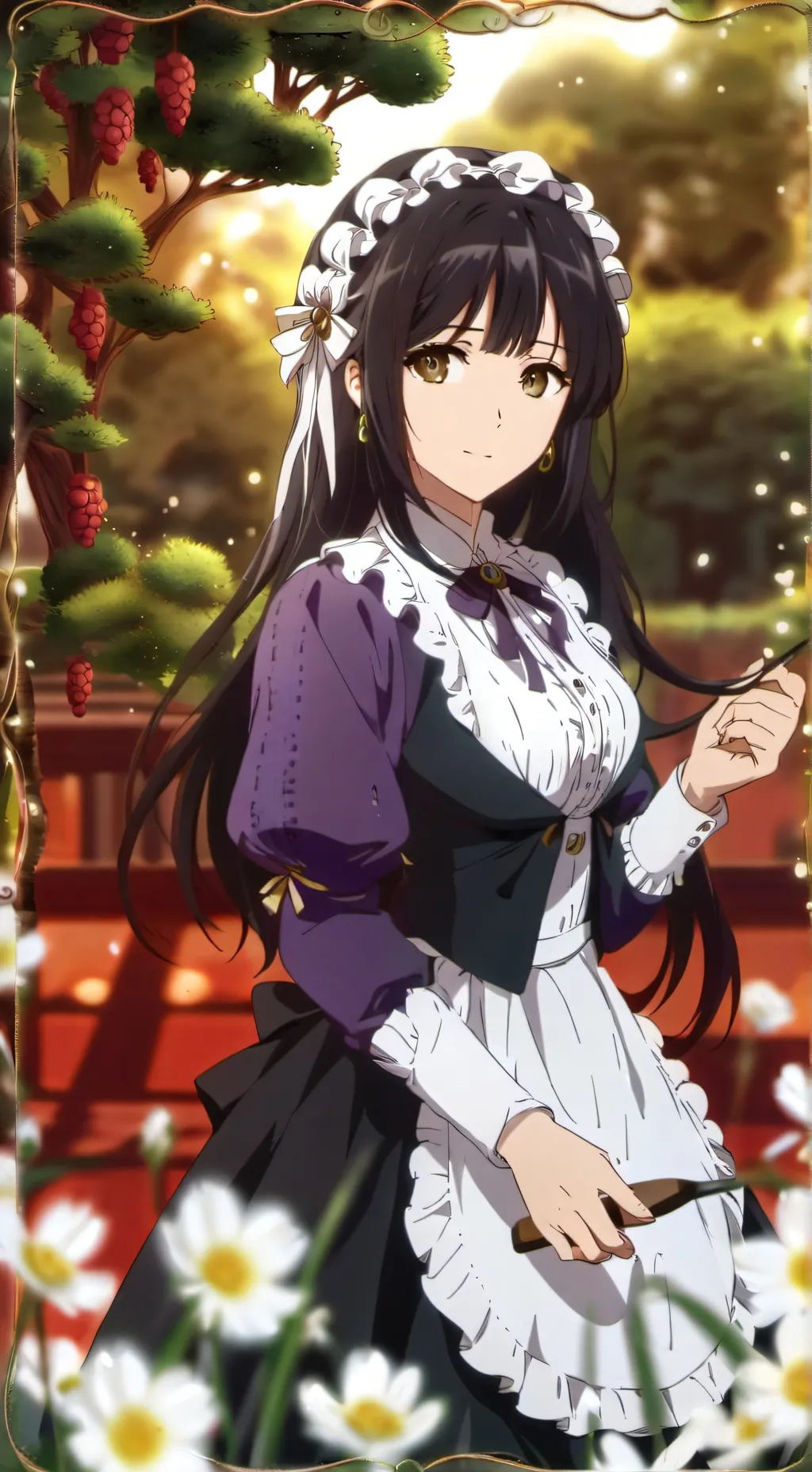 ai character: sirvienta katia background