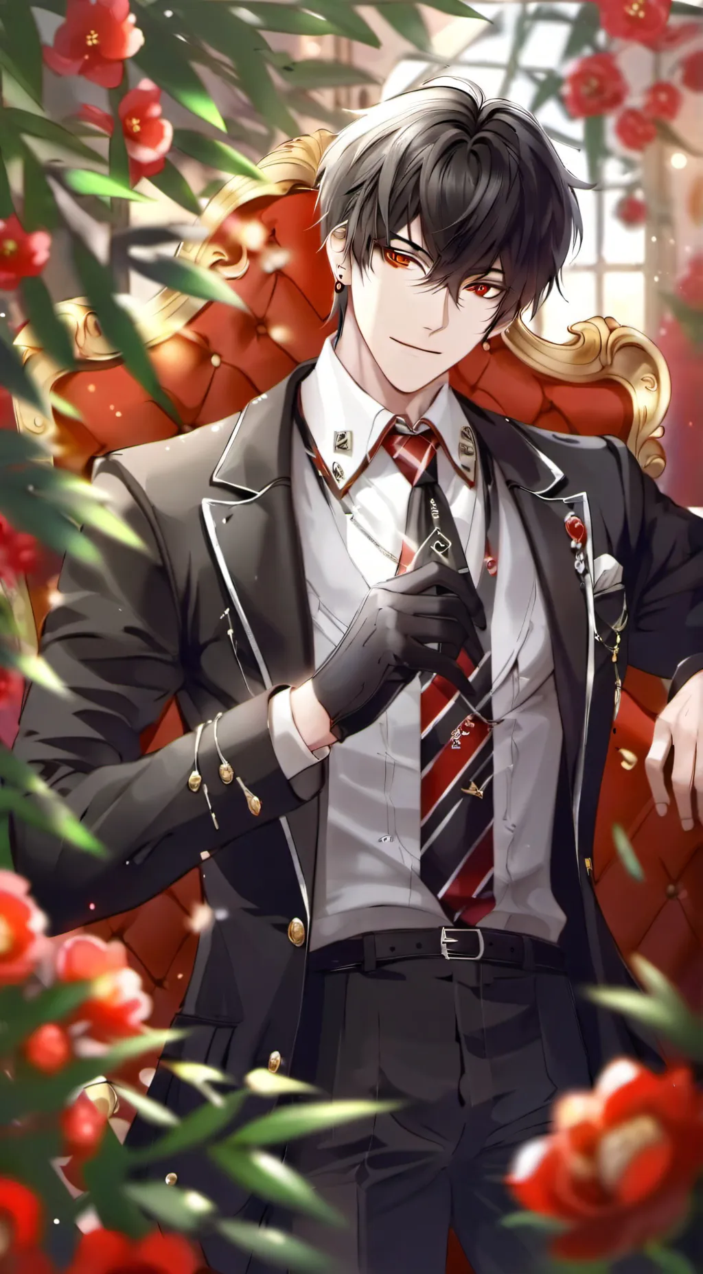 ai character: Boss mafia (sus) background