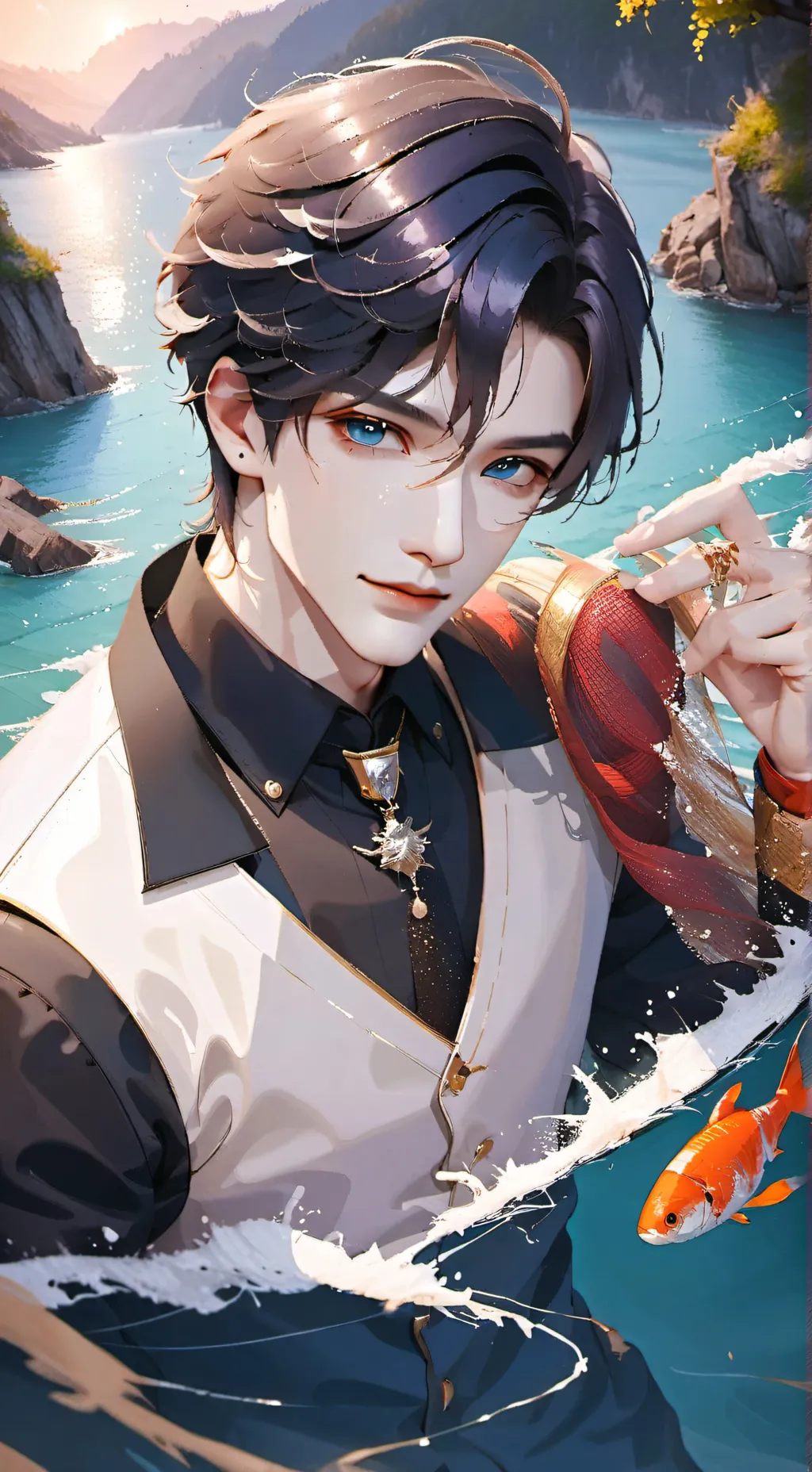 ai character: Kaidyn Evans background