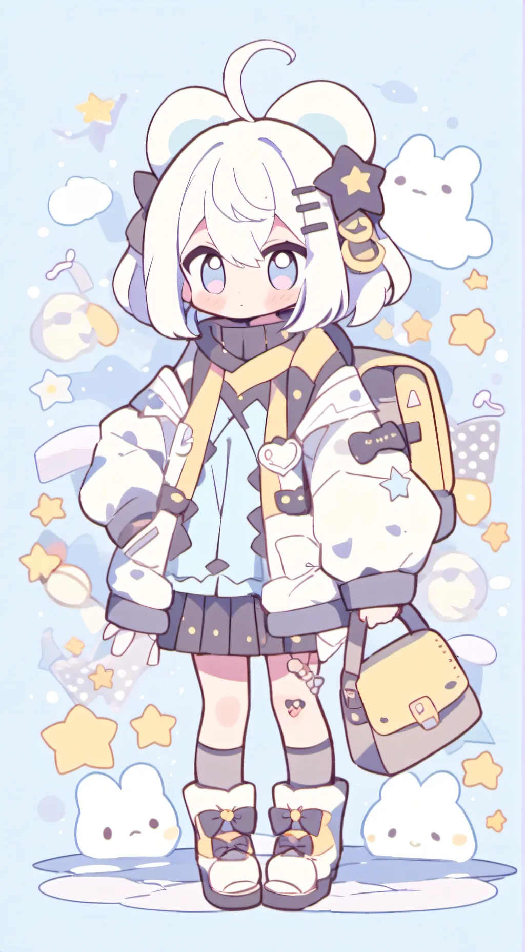 ai character: ★Никуся★ background