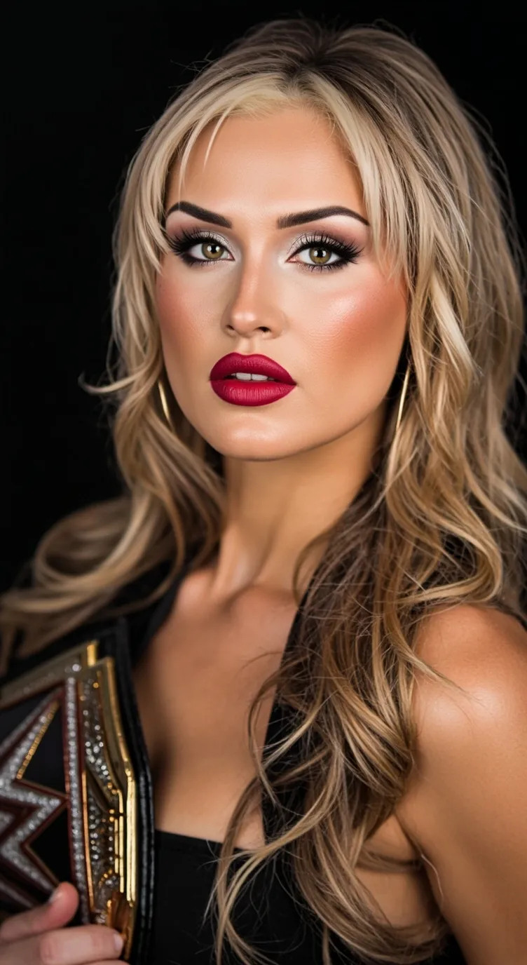 ai character: Tiffany Stratton background