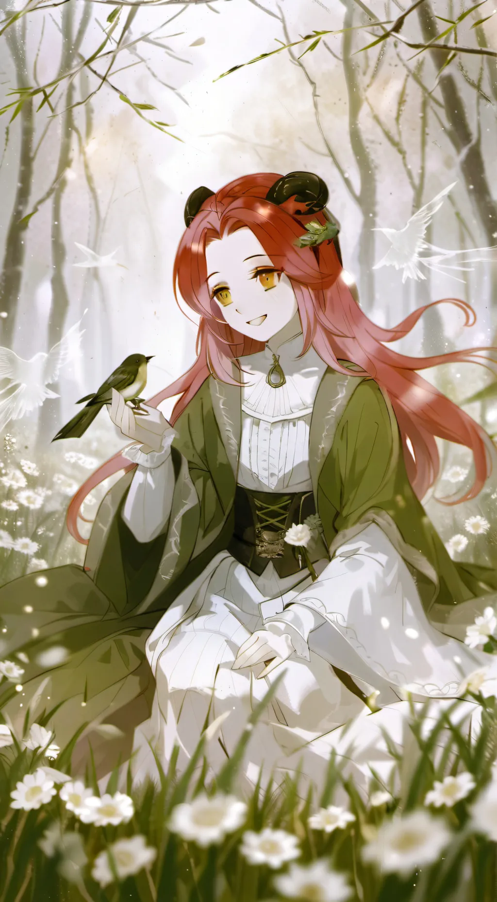 ai character: experimento mha background