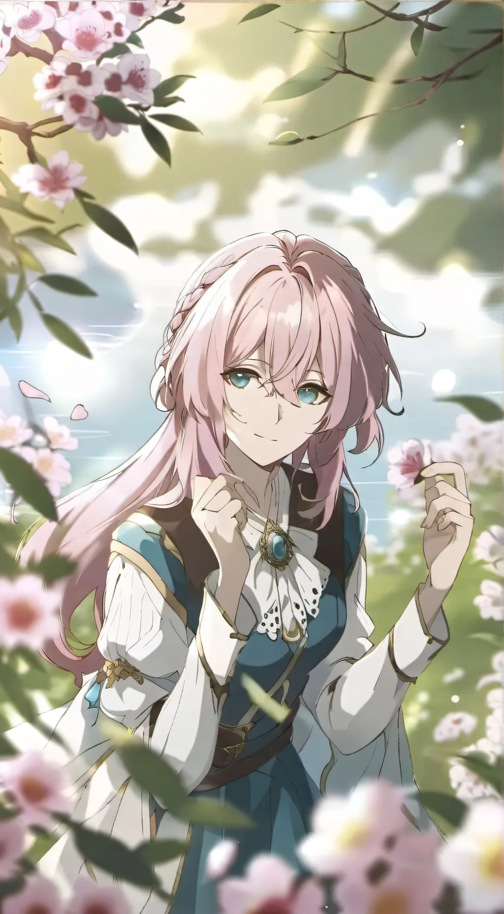 ai character: SPROUT  X ASTRO background