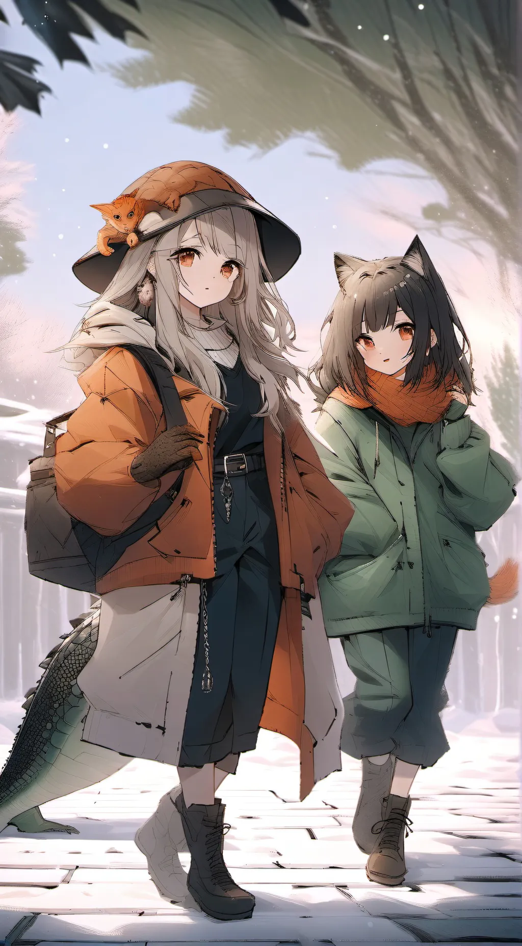 ai character: Rainie × Kiry background