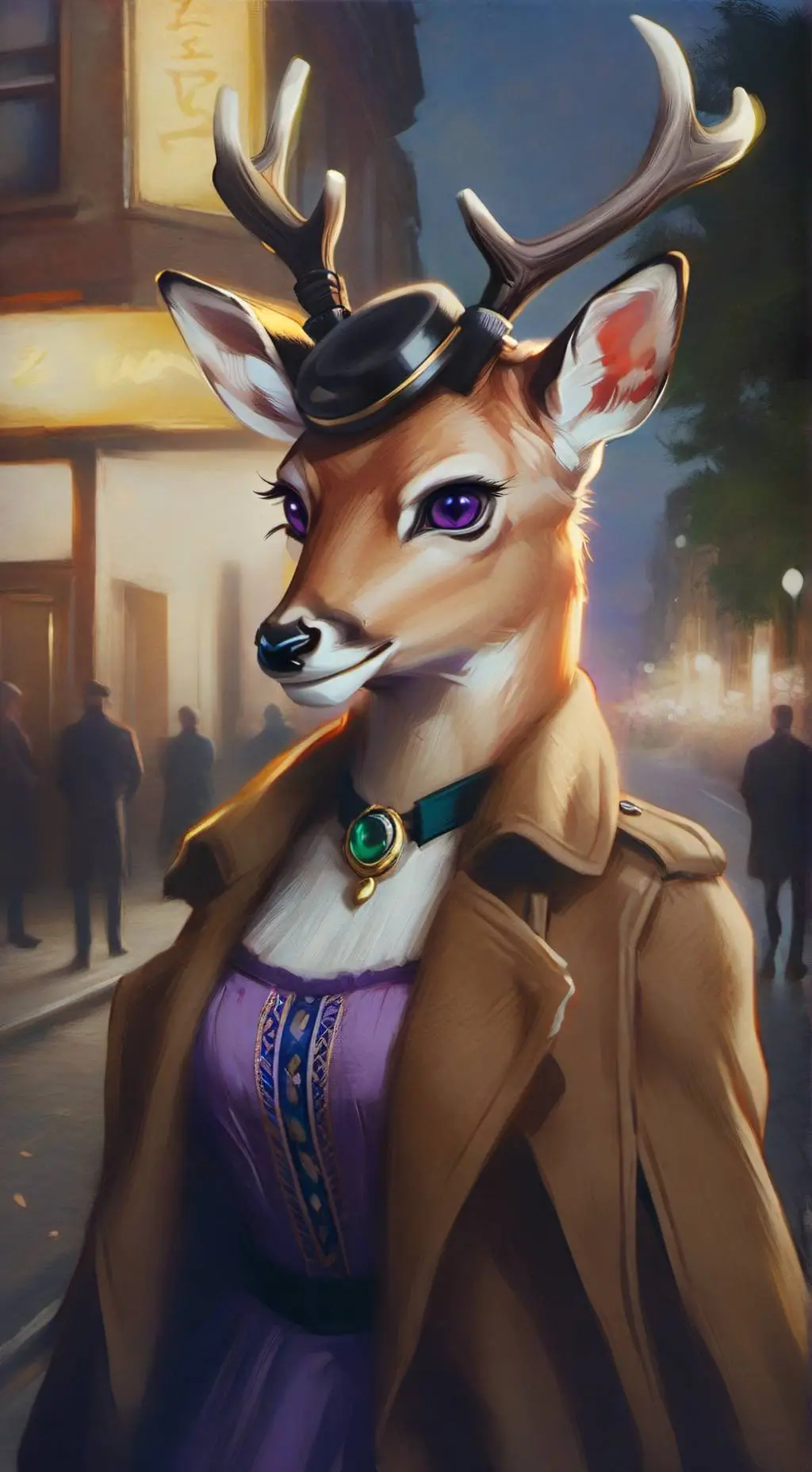 ai character: Eva Sanders background