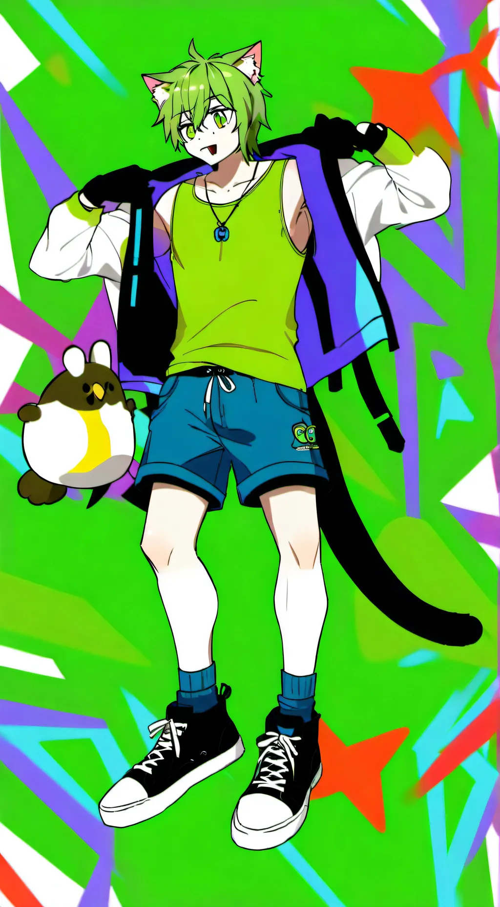 ai character: kelvin background