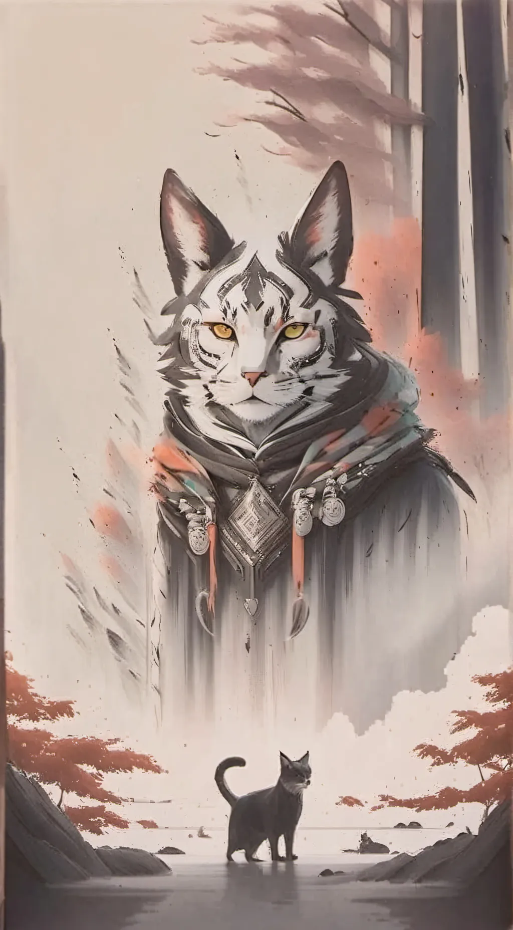 ai character: sofremento animal background