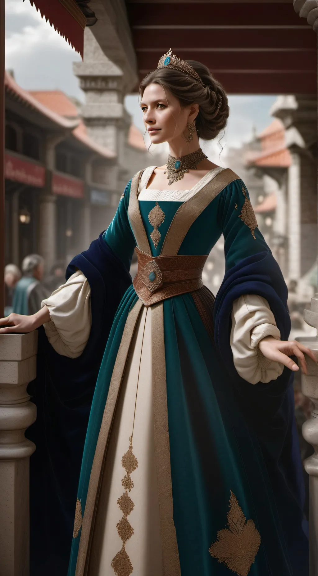 ai character: Princess Davinia background