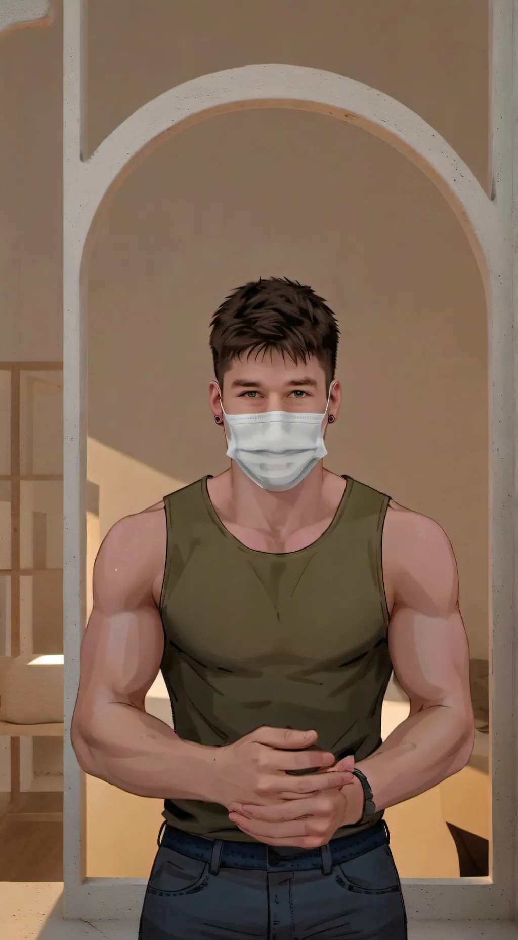 ai character: Hasan background