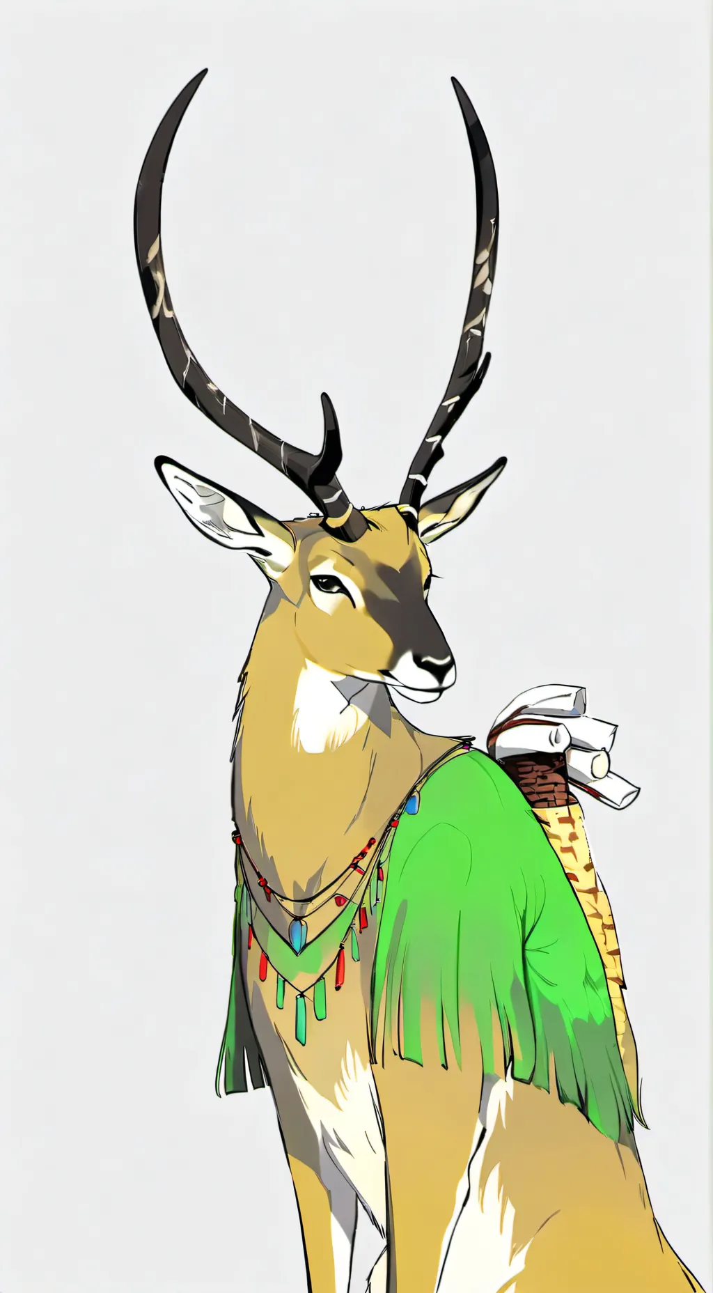 ai character: Lorde das gazelas background