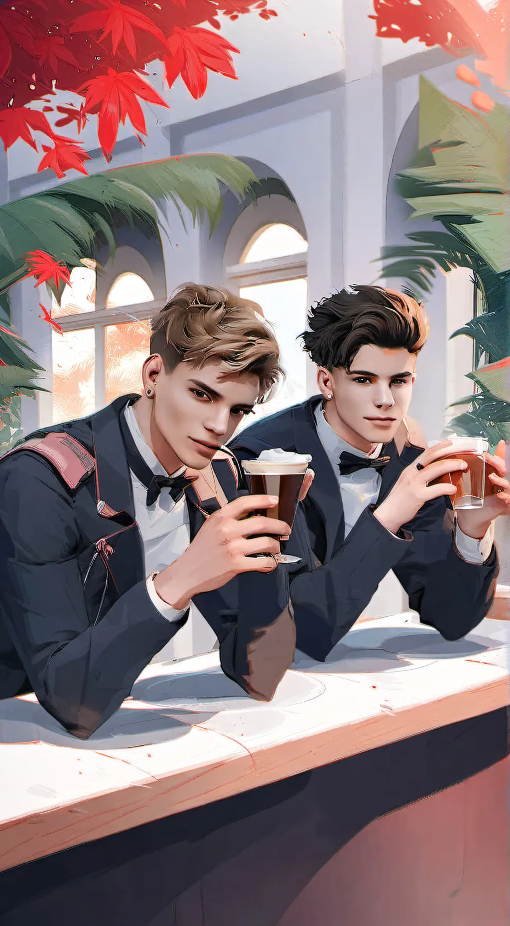 ai character: ♠️Max y Craig♠️ background