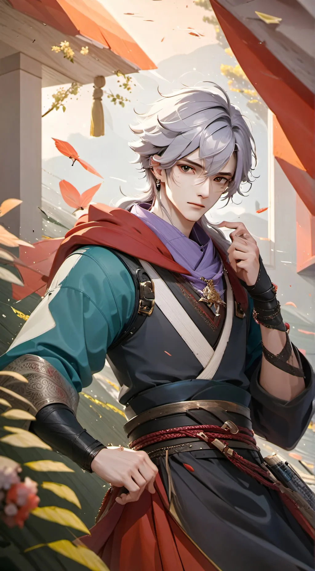 ai character: Elías background