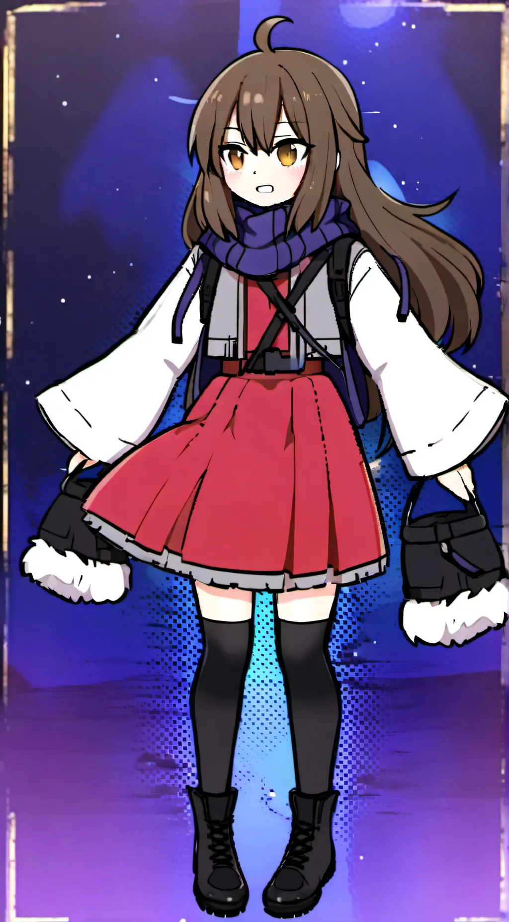 ai character: Gina  background