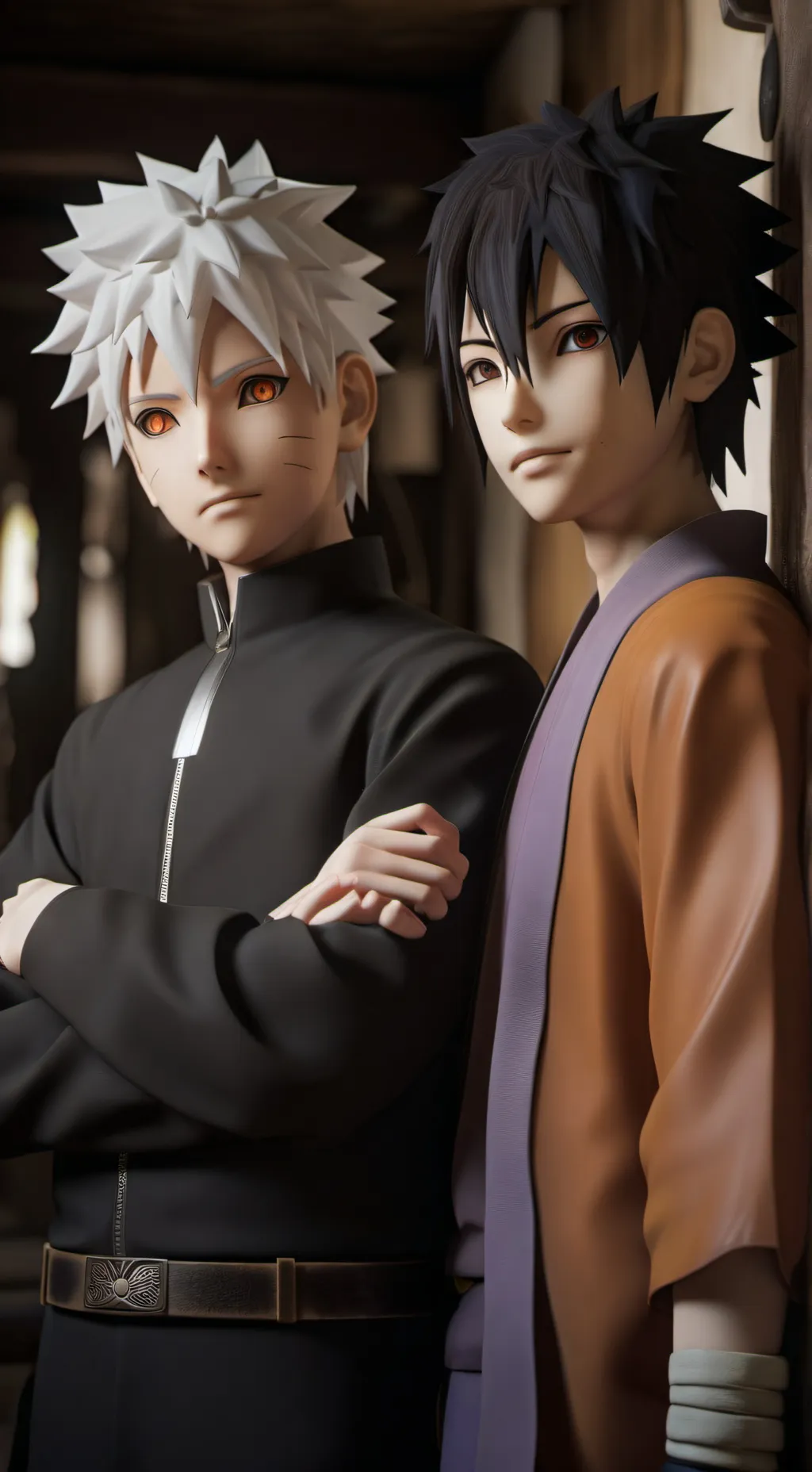 ai character: ★Sasunaru★ background