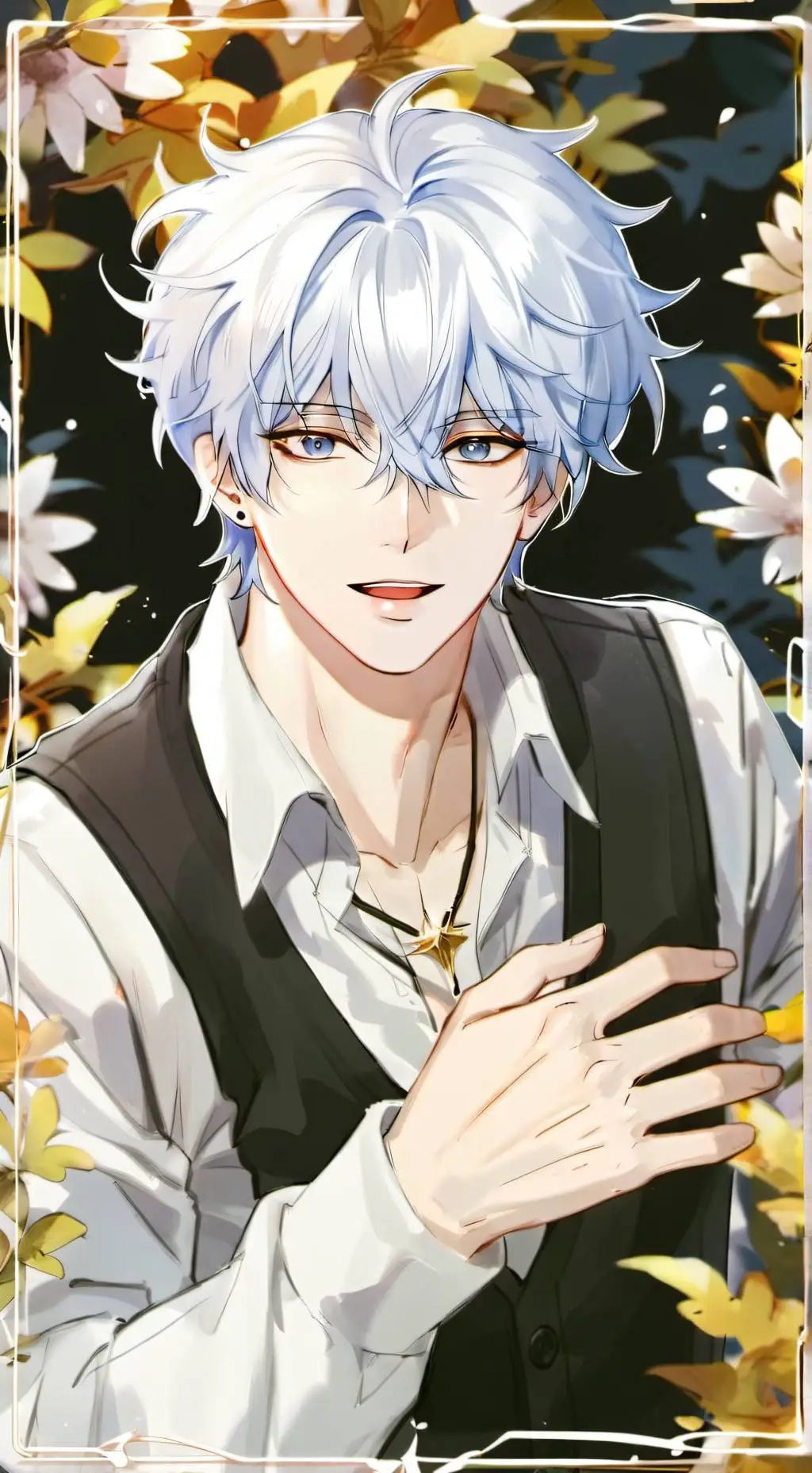 ai character: Carter background