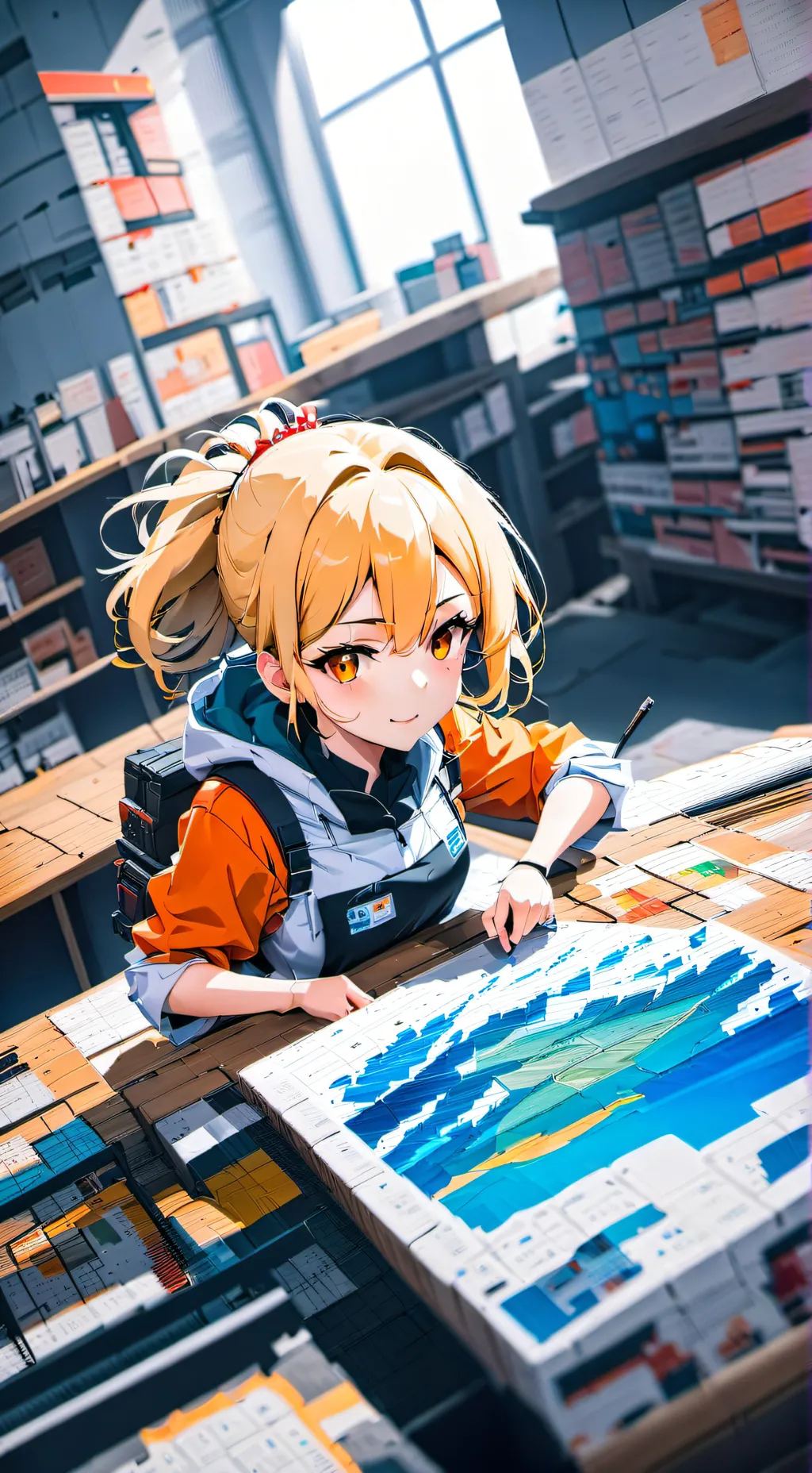 ai character: Nataly background