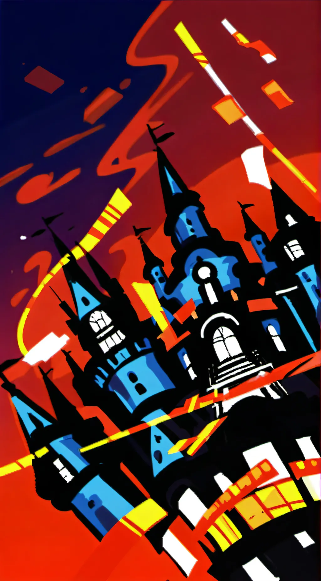 ai character: MD sleepover background