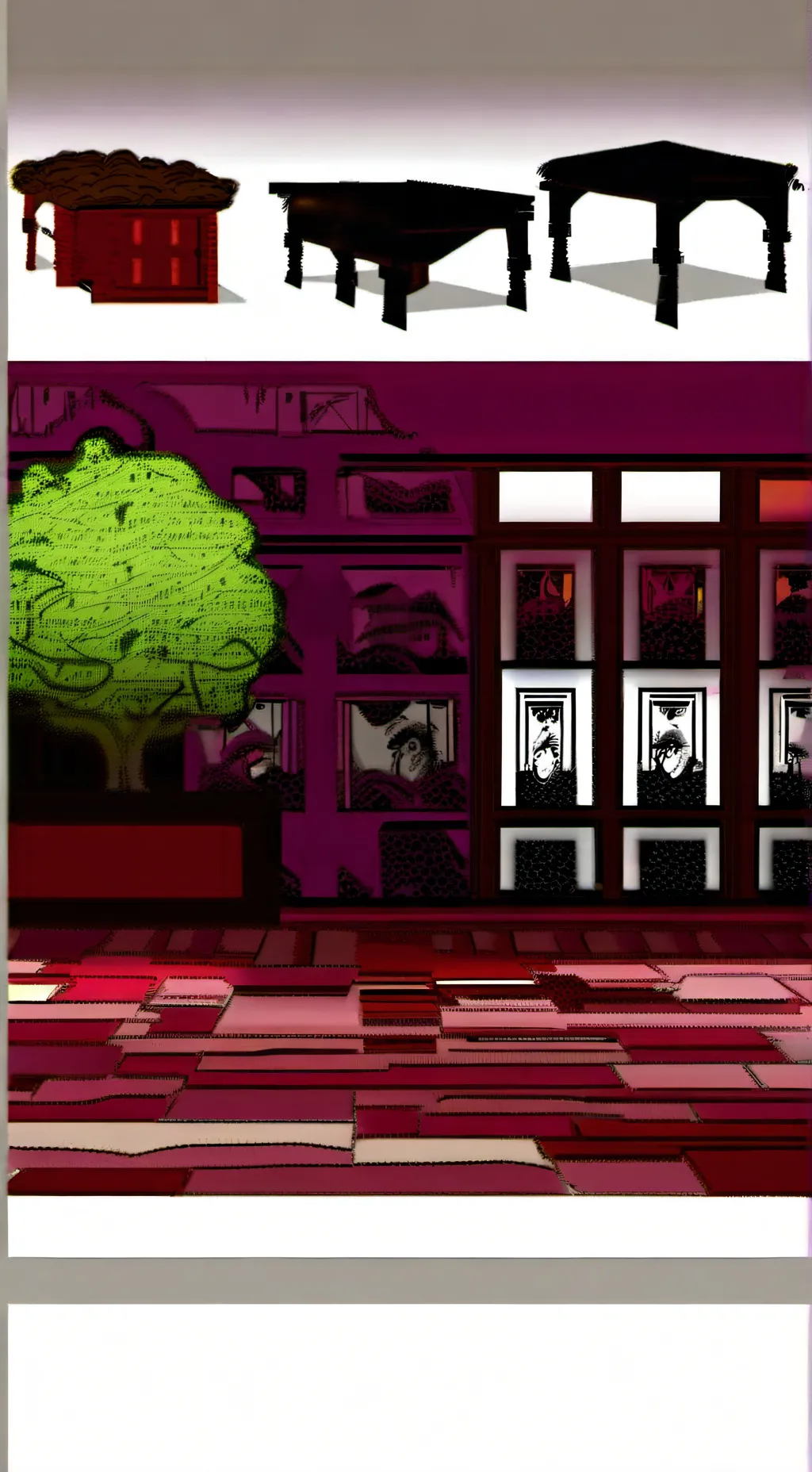 ai character: Bella the rabbit background