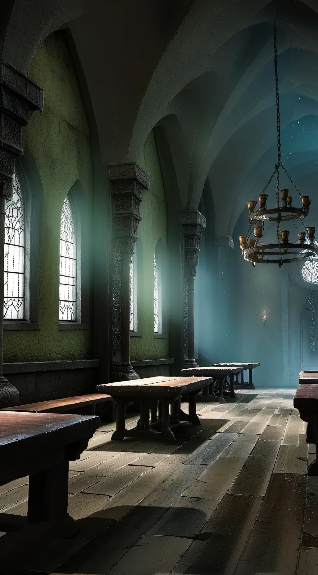 ai character: Hogwarts background
