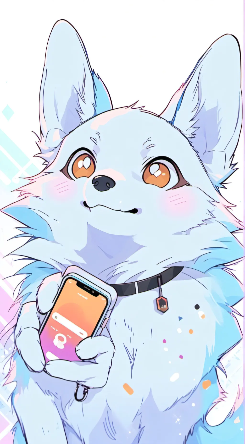 ai character: Flicker background