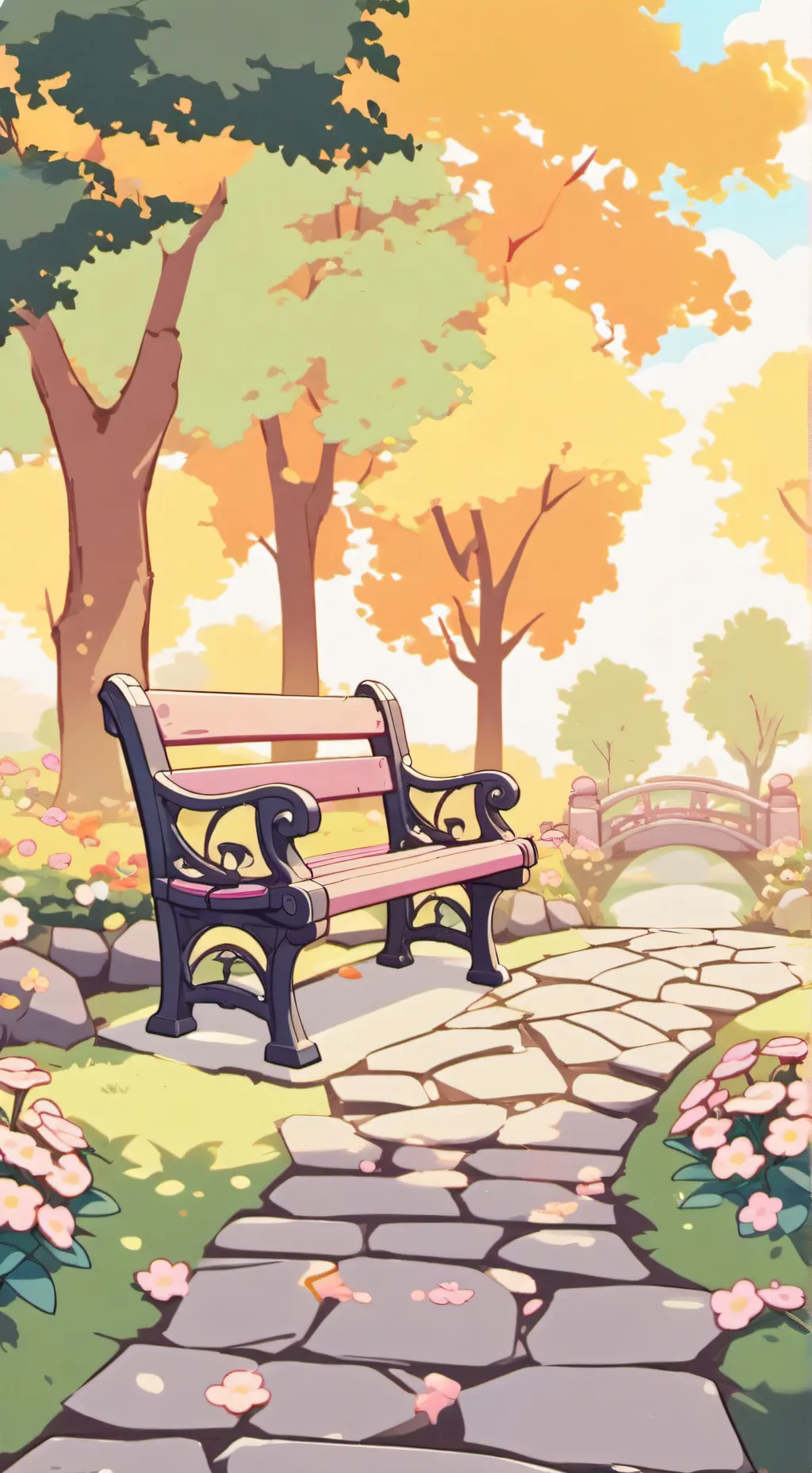 ai character: Kny park creep background