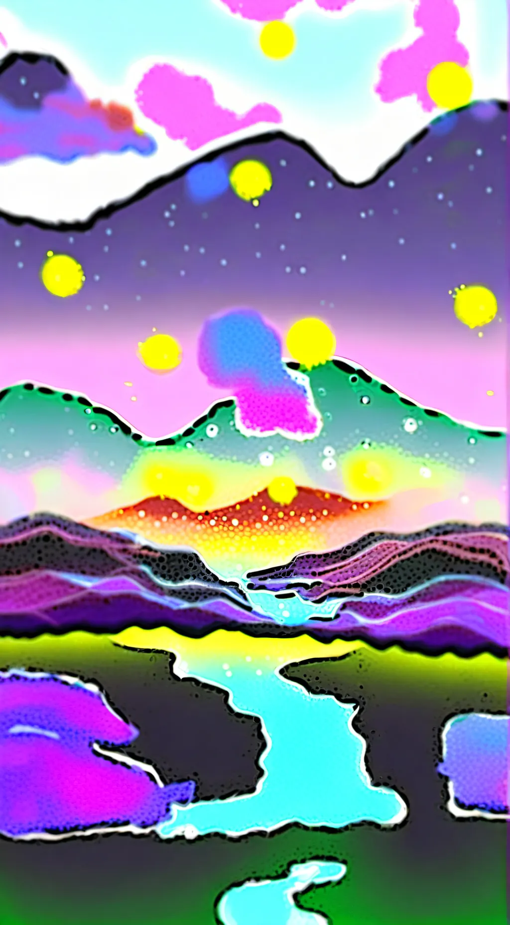 ai character: sprunki x dw background