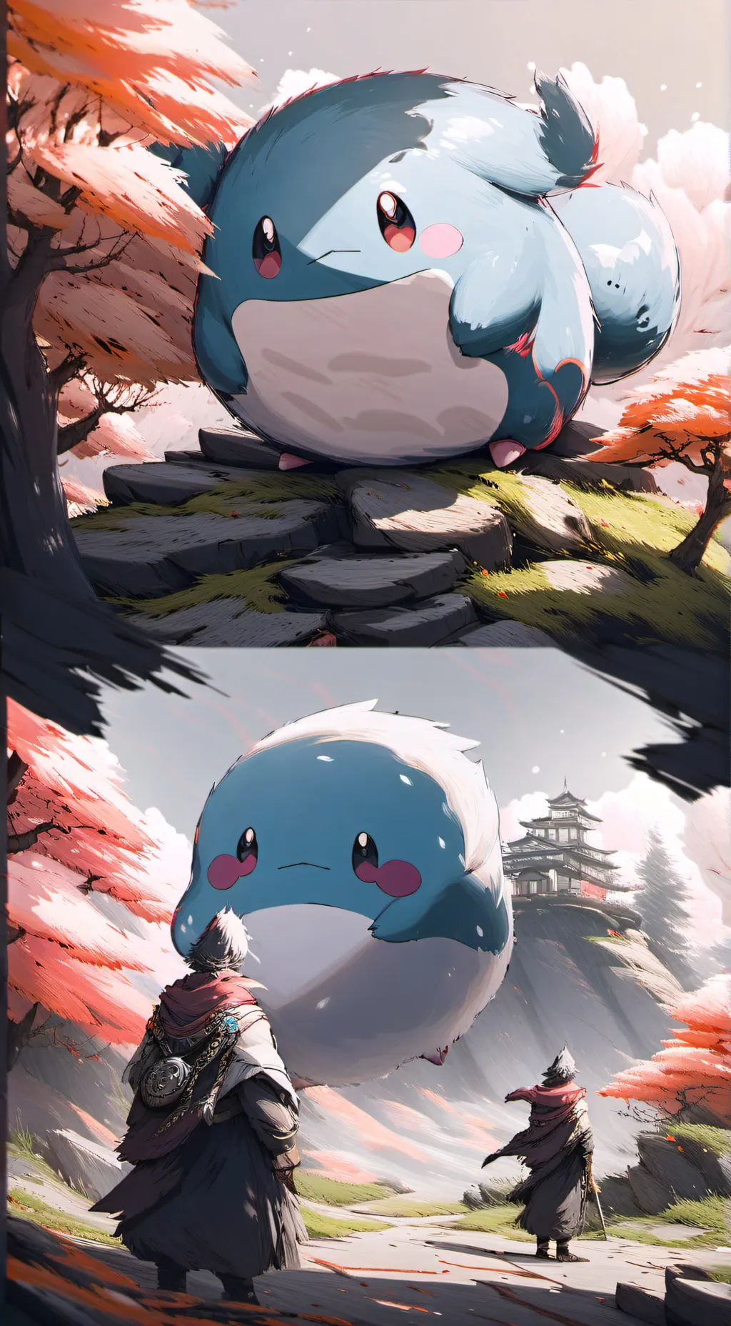 ai character: ditto background