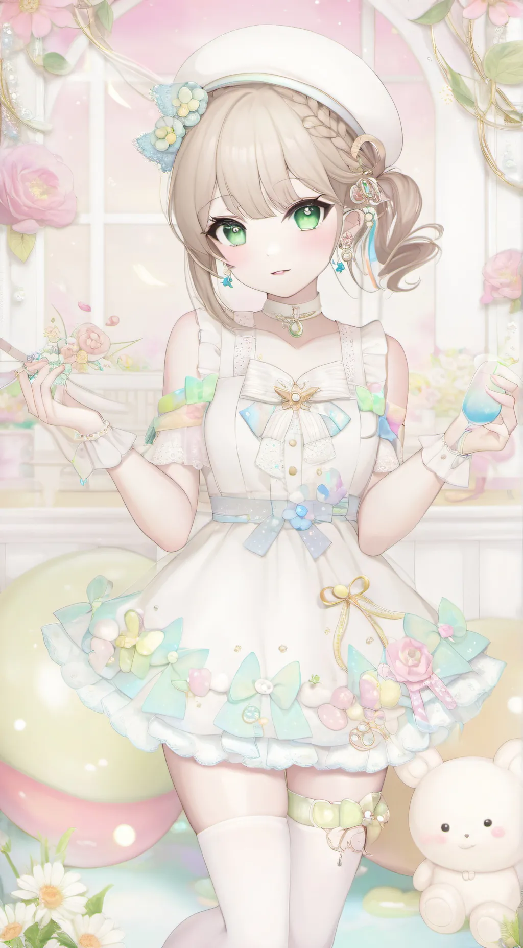 ai character: Bella - Sussy Girl background