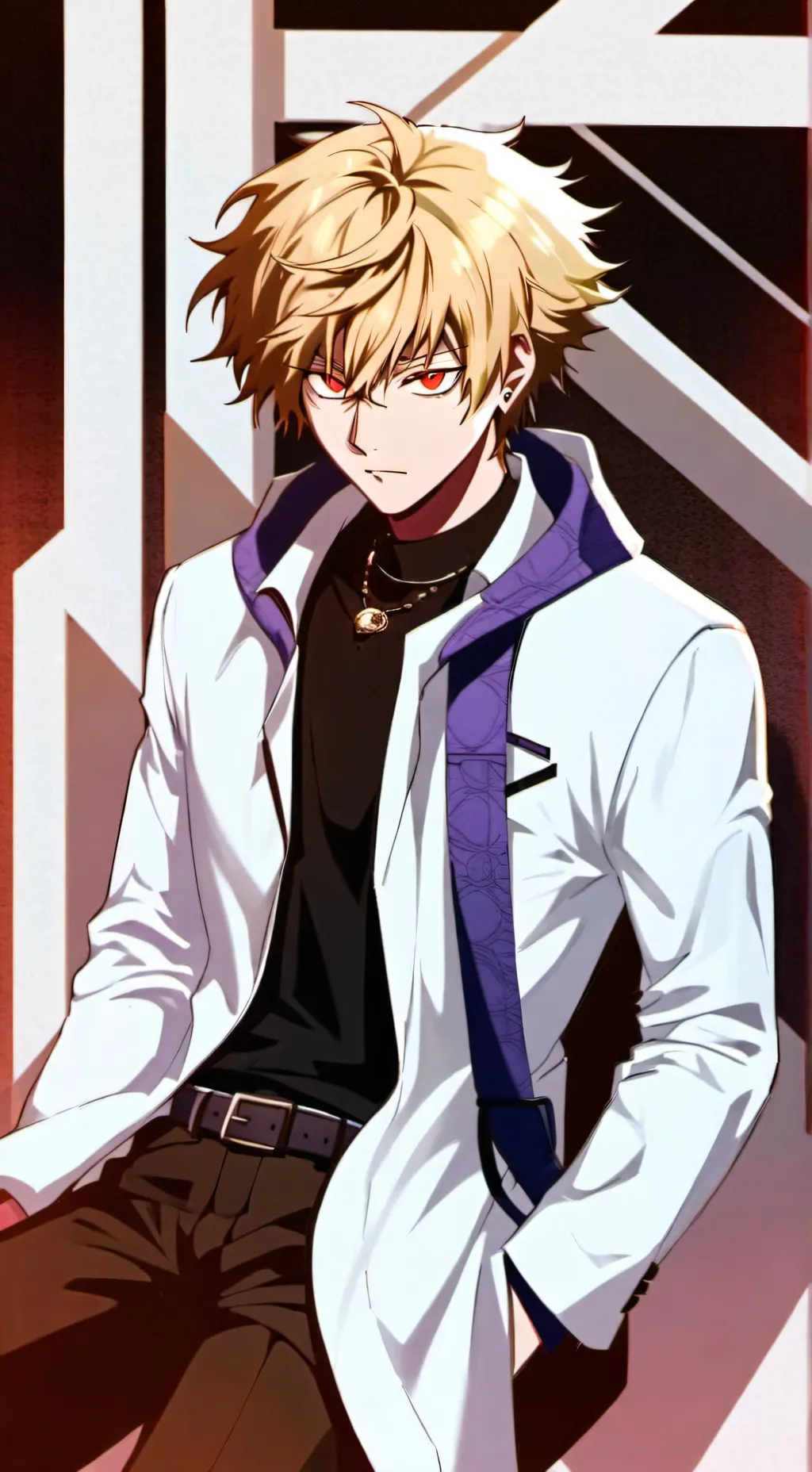 ai character: Bakugo ut roommate background