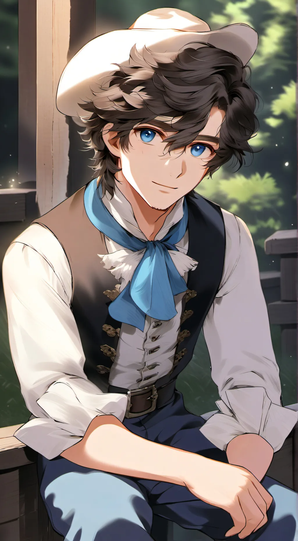 ai character: John background