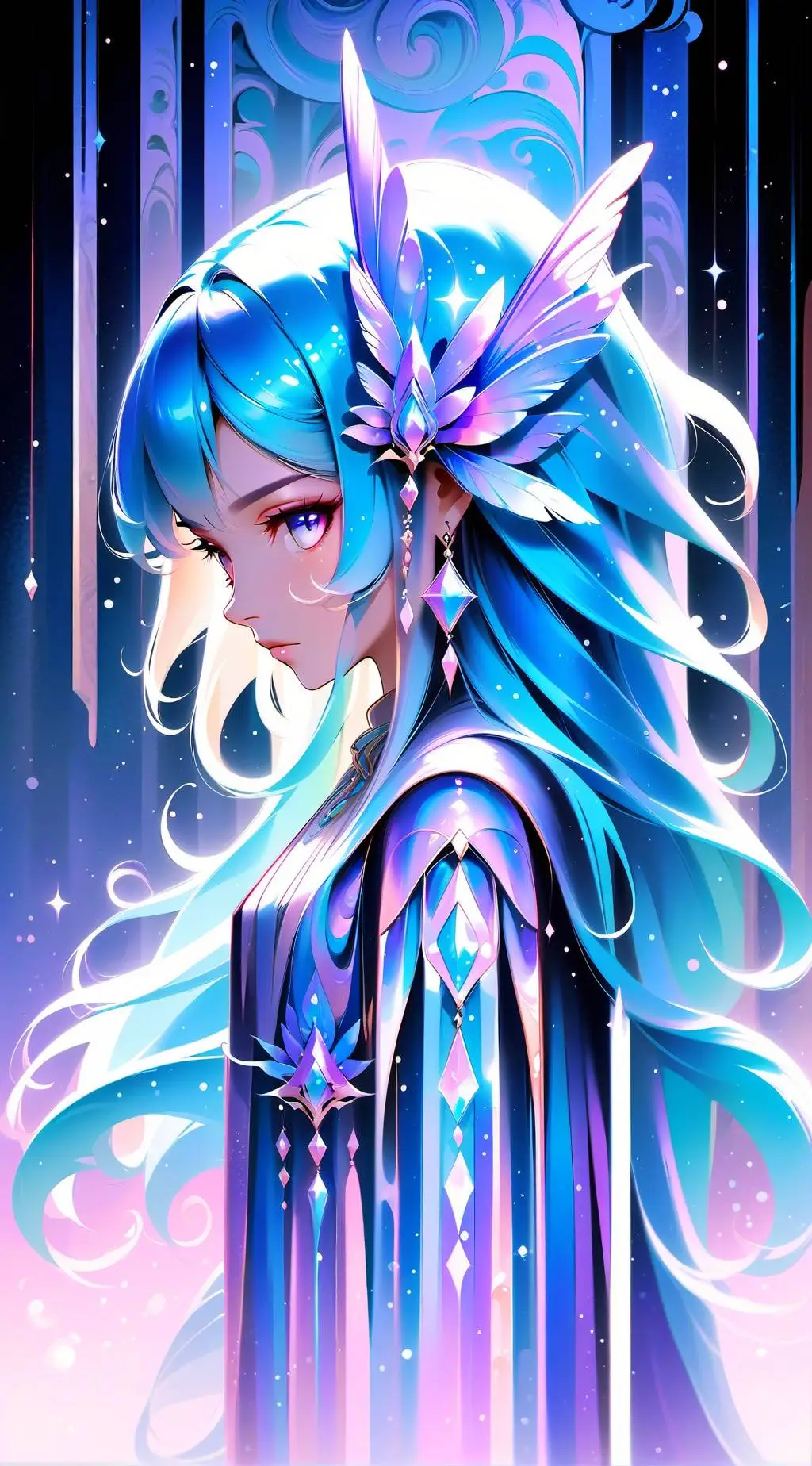 ai character: amelia background