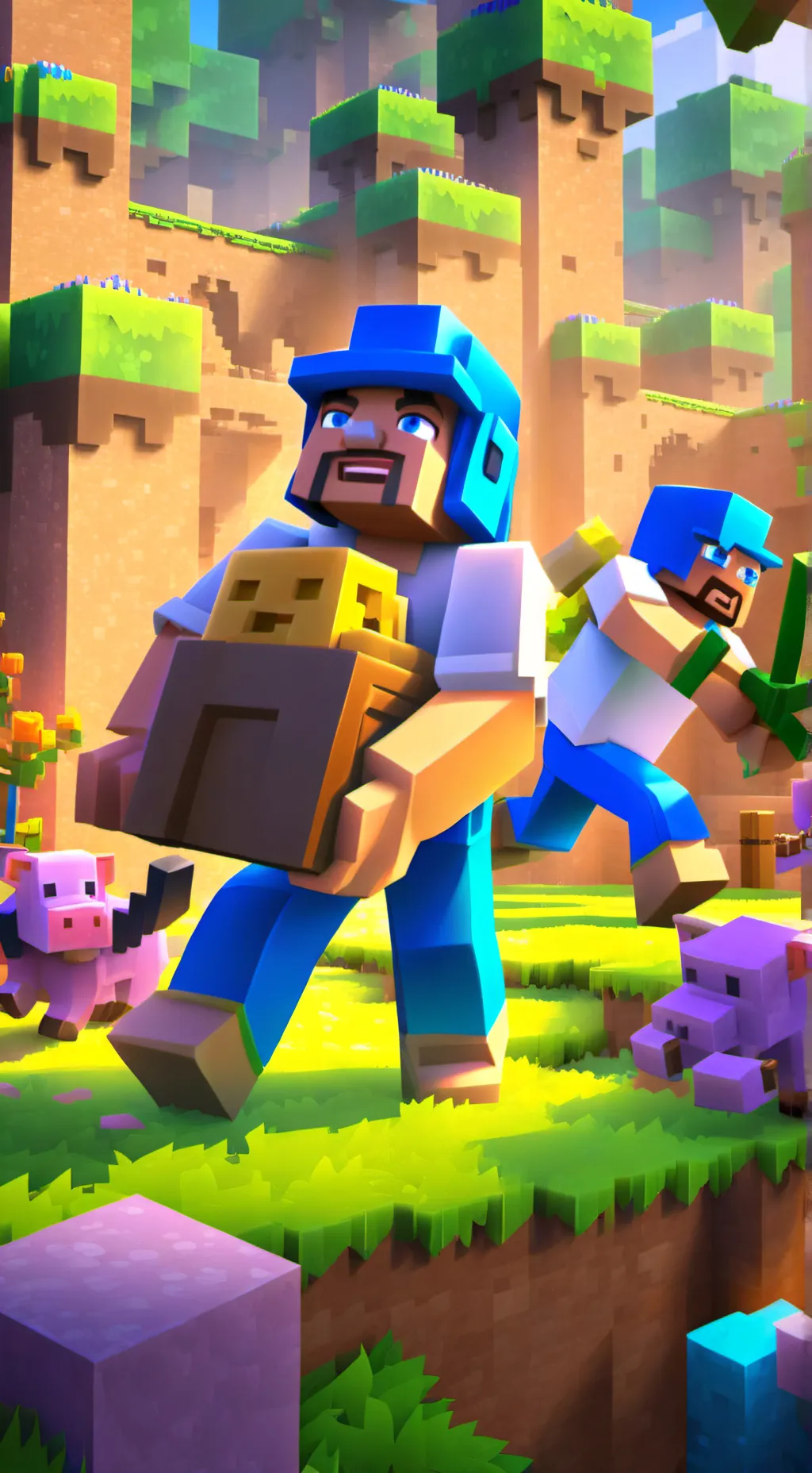 ai character: Steve background