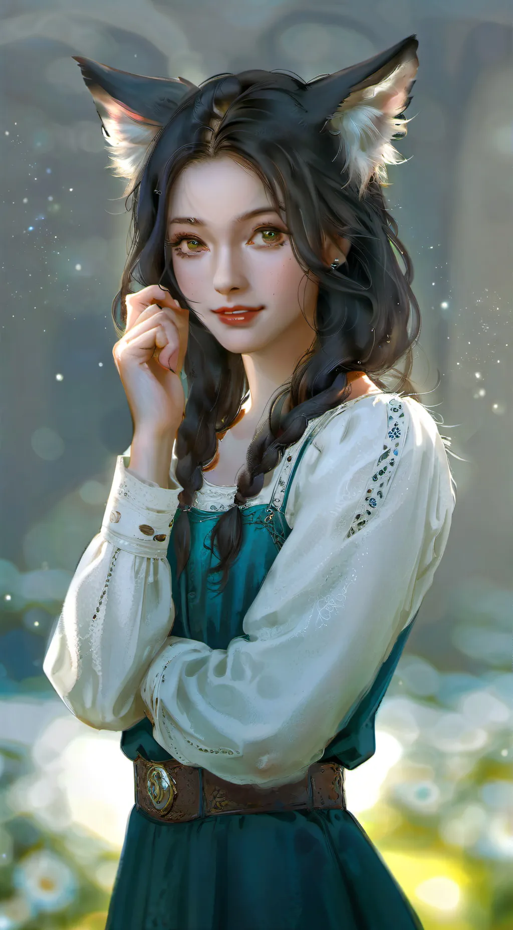 ai character: Wenda background