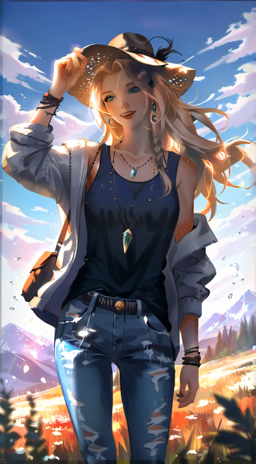 ai character: ~°•Janice•°~ background