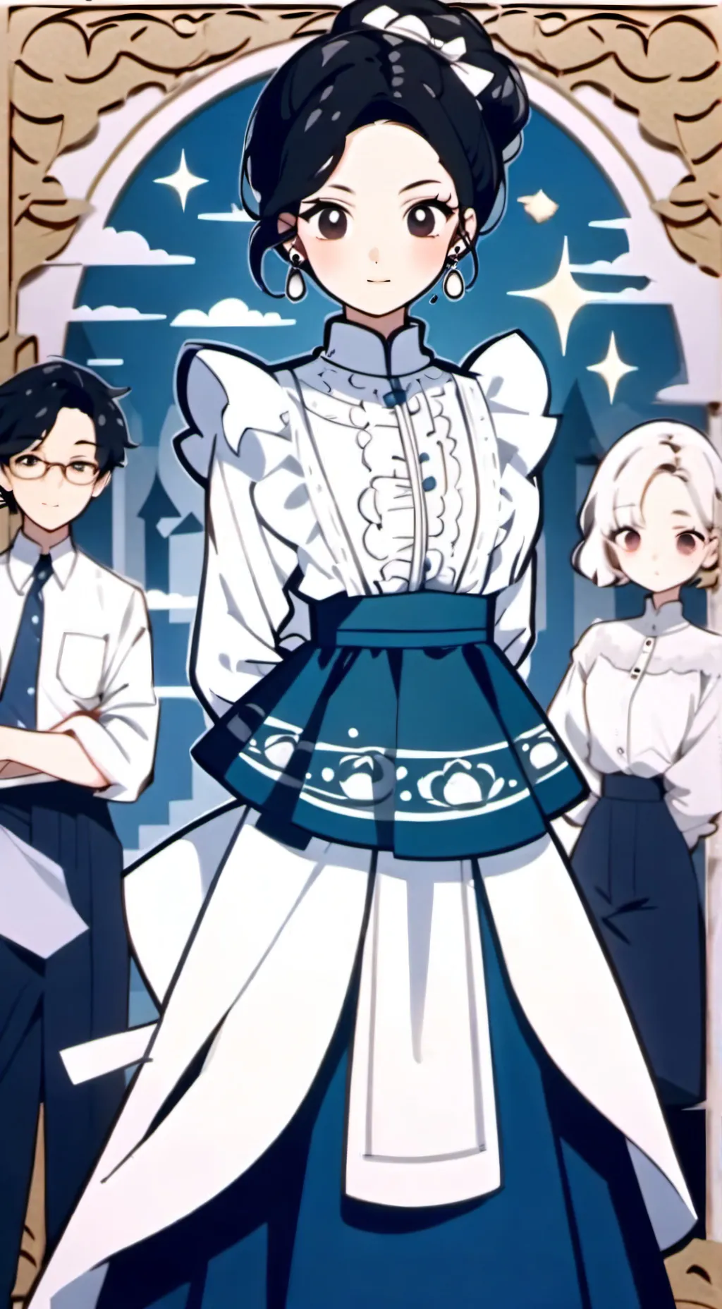 ai character: premonitory dream background