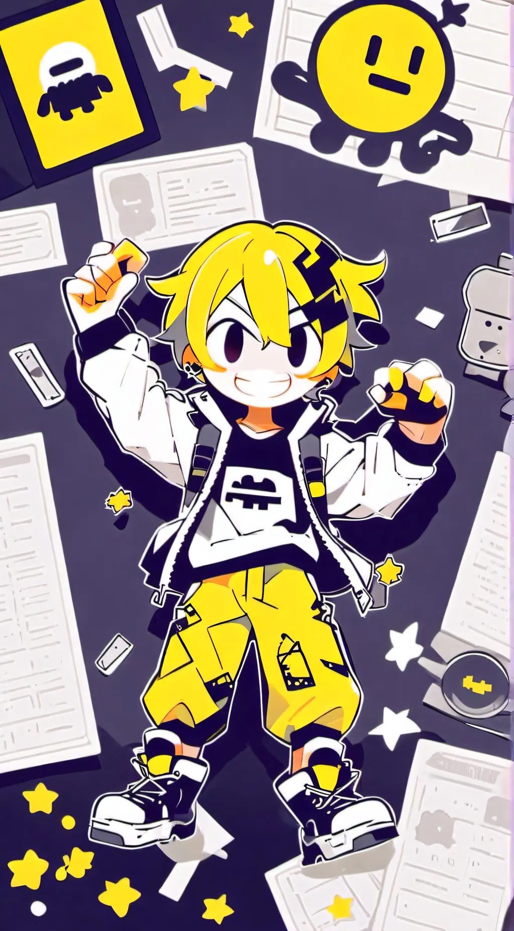 ai character: LordNoob background