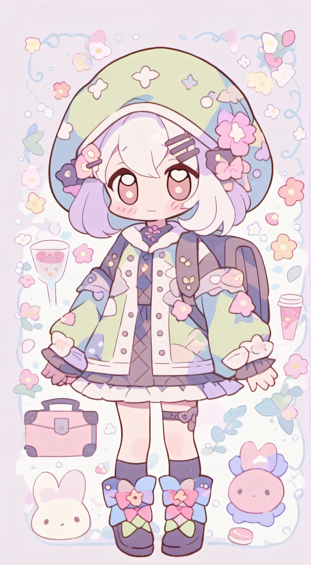 ai character: DW (highschool au) background