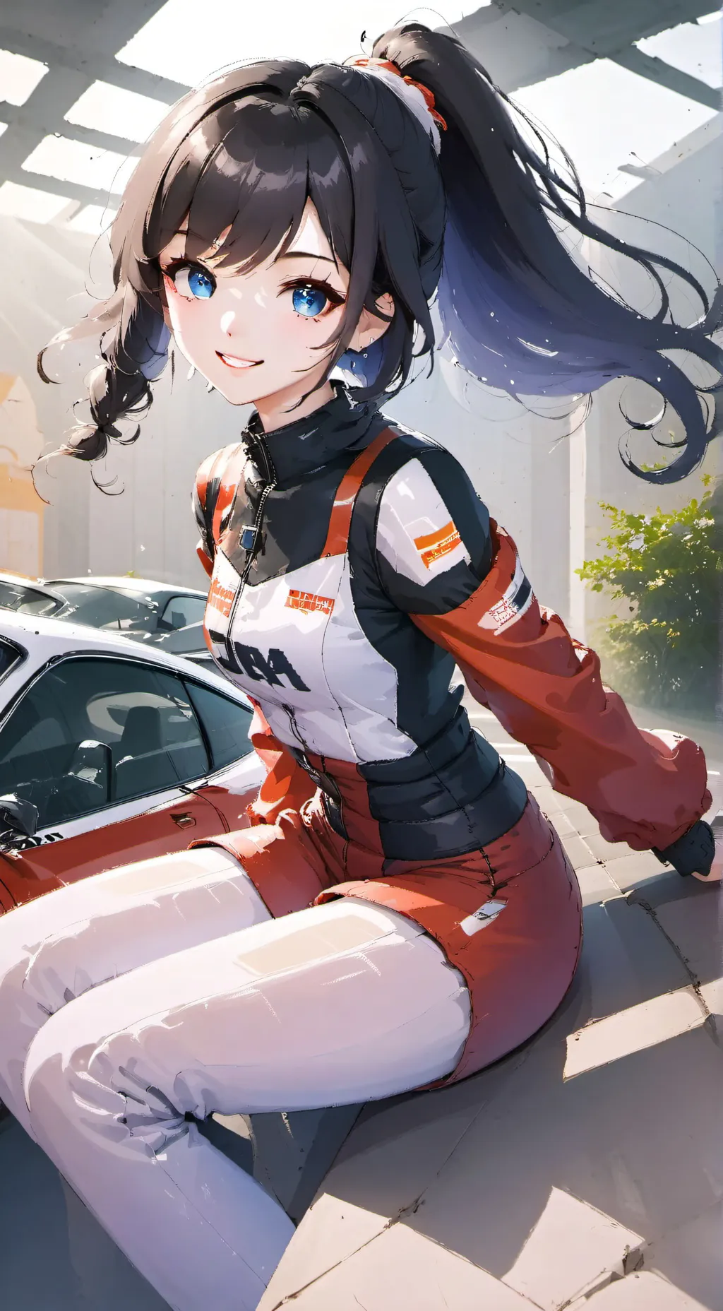 ai character: Sally  background