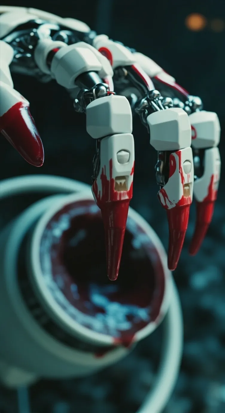 ai character: Murder drones Z background