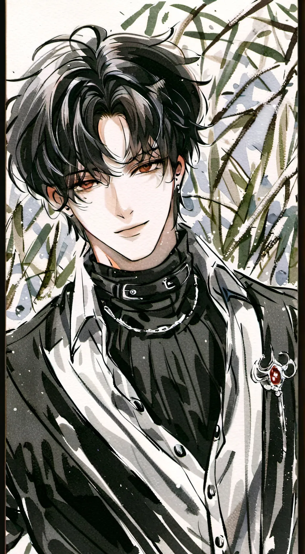 ai character: Beom-tae-ha background