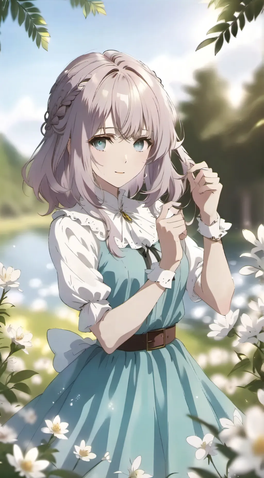 ai character: Наташа background