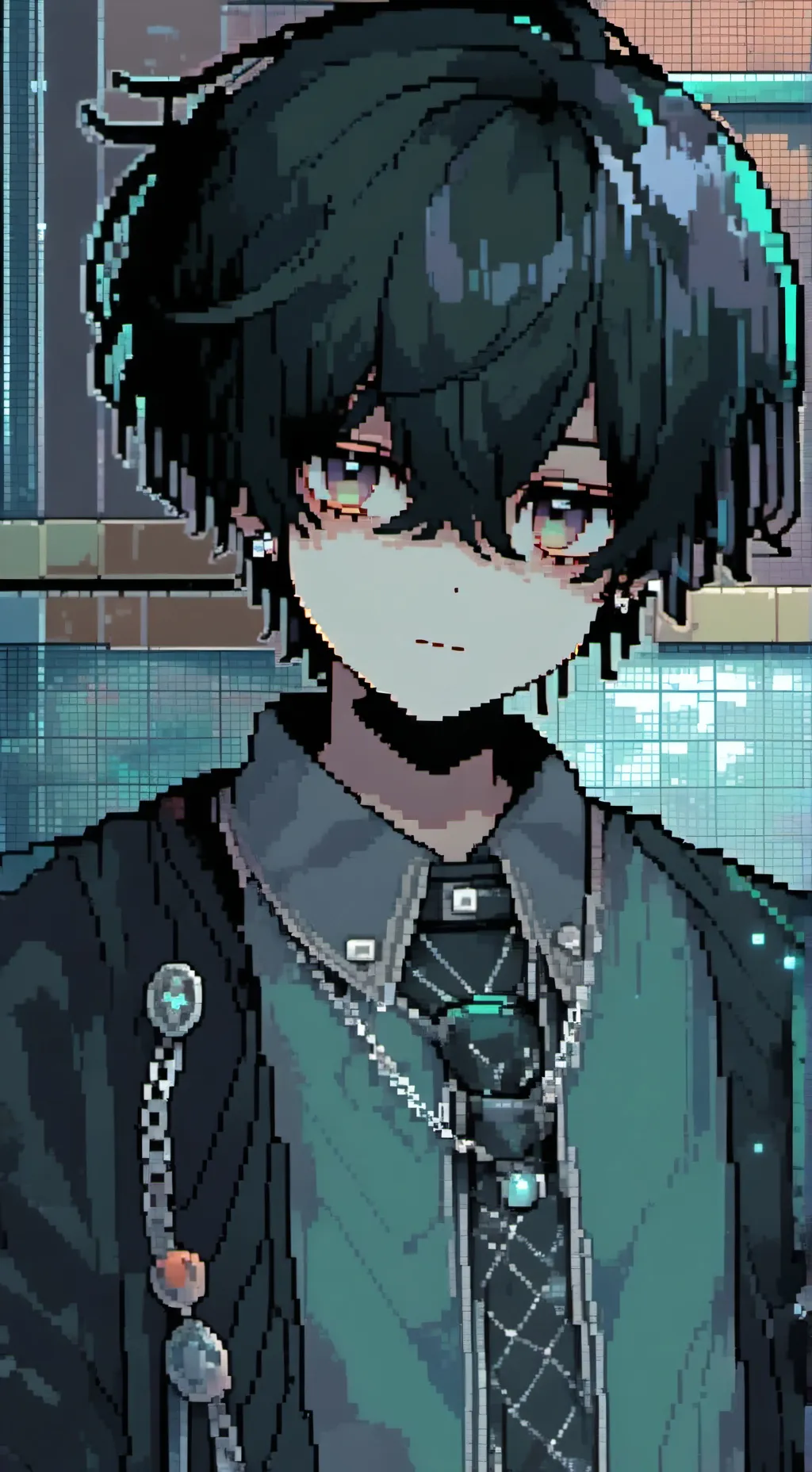 ai character: {~👻Meeko🕷️~} background